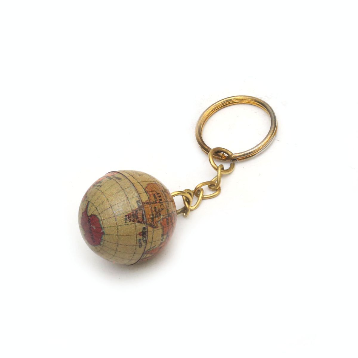 VINTAGE GLOBE KEY CHAIN
