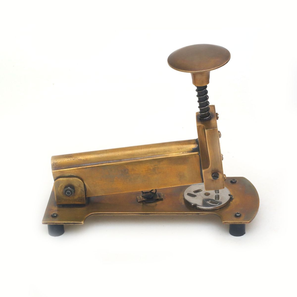 VINTAGE BRASS STAPLER