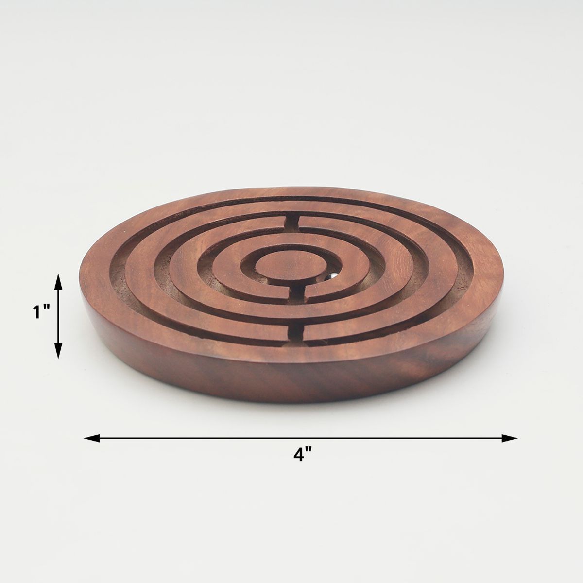 WOODEN LABYRINTH BOARD GAME