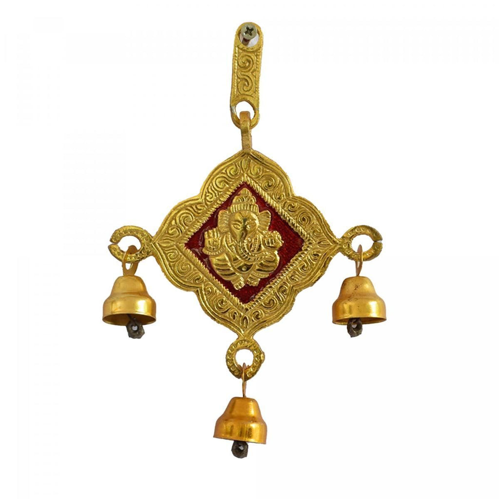 GANESHA WALL HANGING WITH BELL