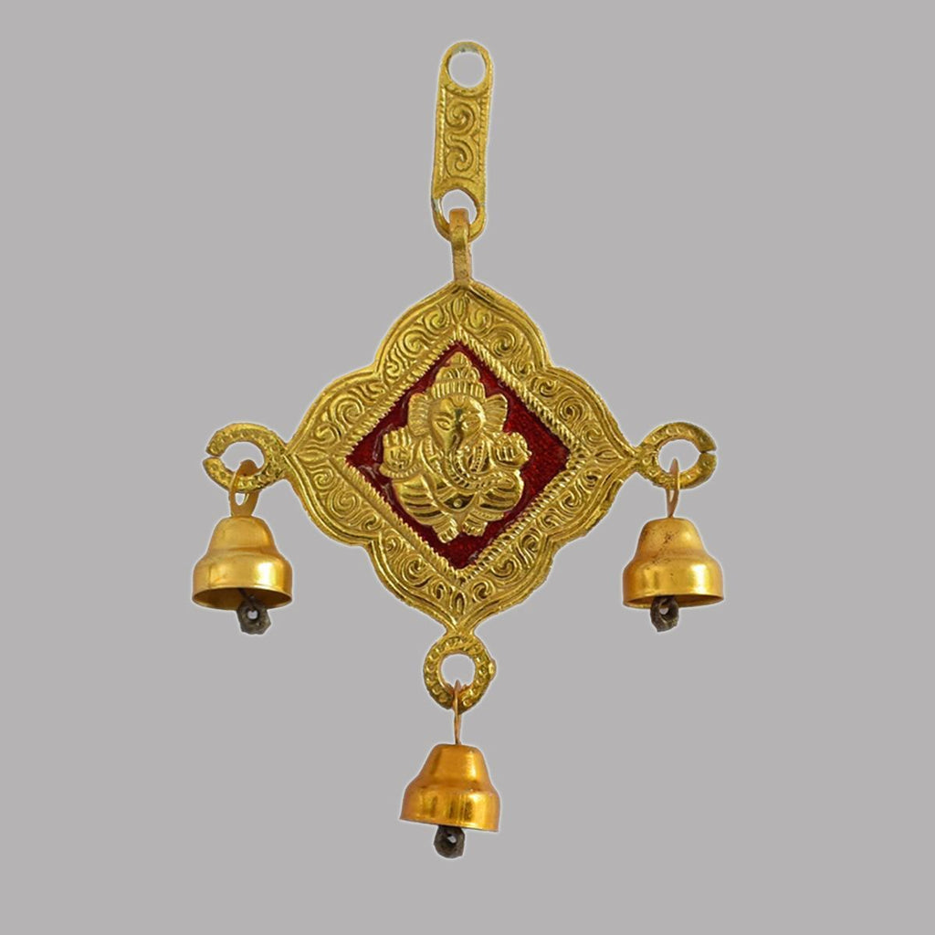 GANESHA WALL HANGING WITH BELL
