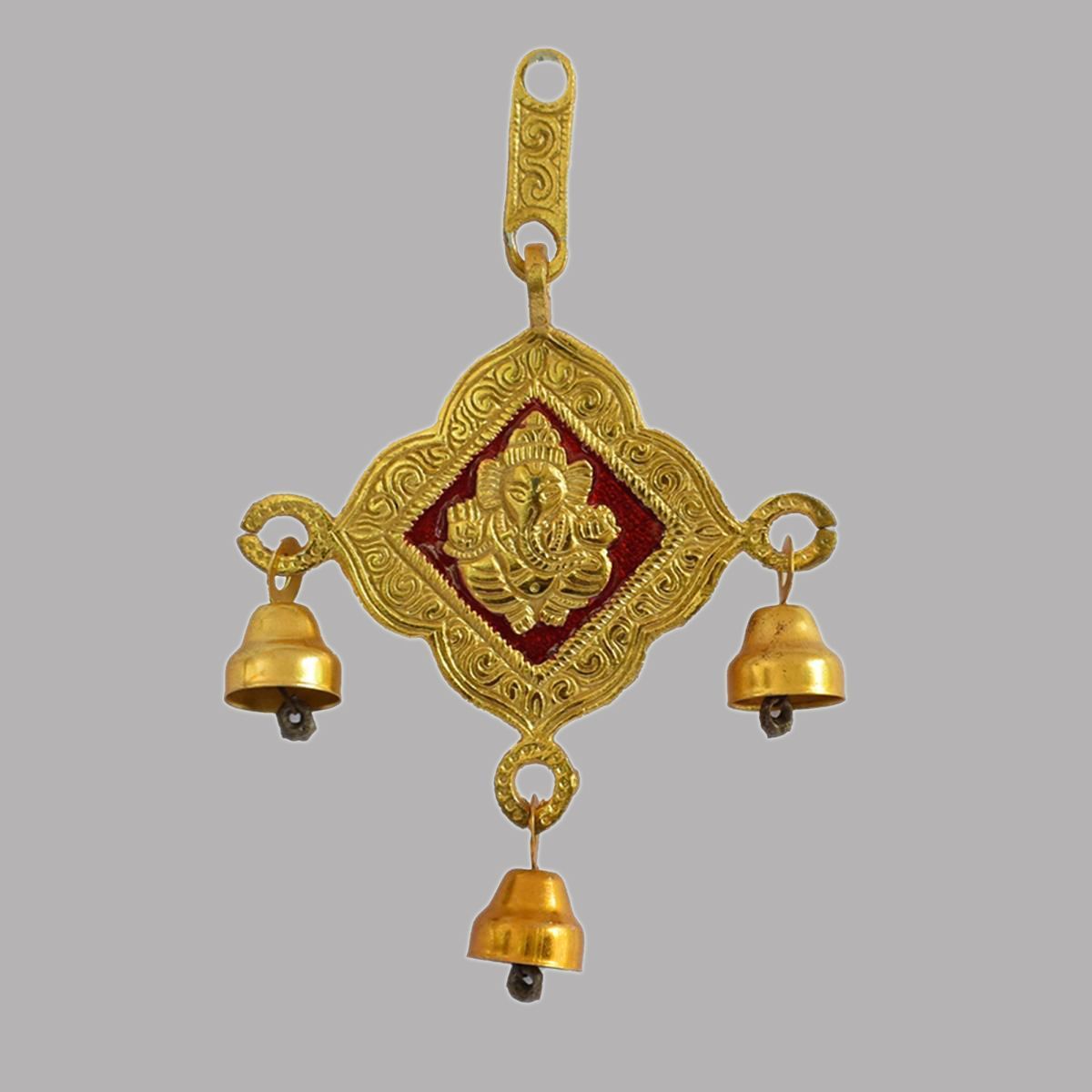 GANESHA WALL HANGING WITH BELL