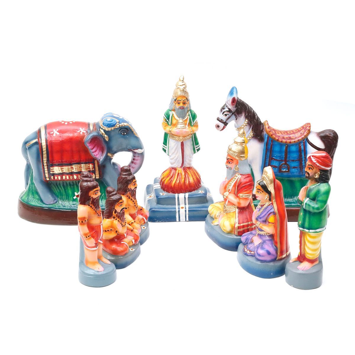 PUTHRA KAMATCHI YAGAM SET OF 9 HANDMADE DUSSERA DO