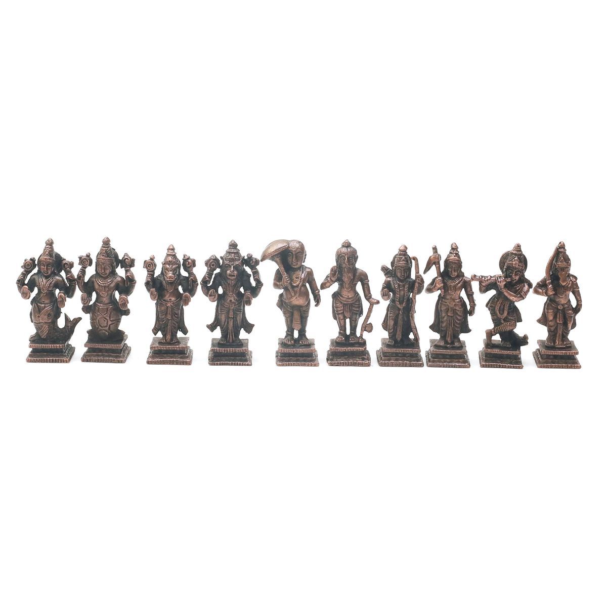 COPPER DASAVATHARA IDOL