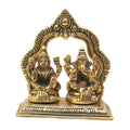 LAKSHMI GANESHA WITH PRABHAVALI
