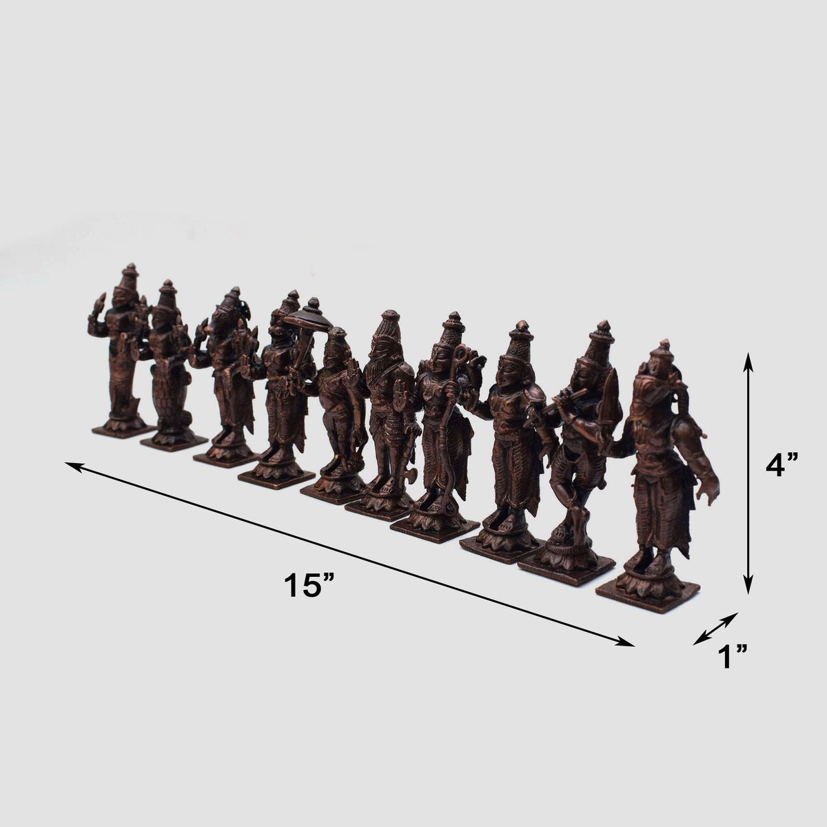 COPPER DASAVATHARAM IDOL
