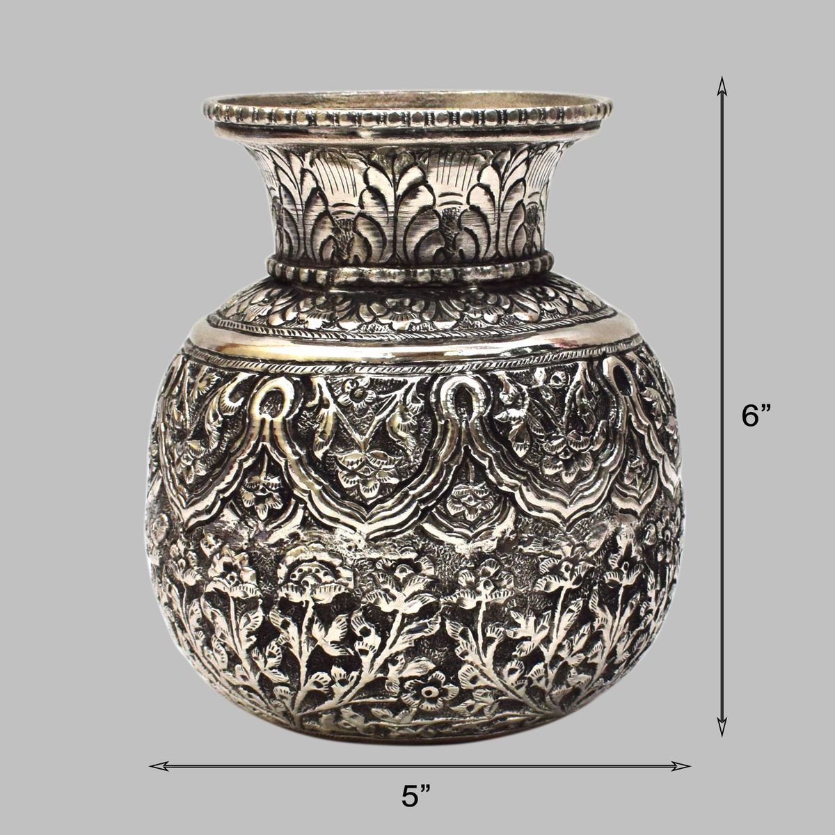 GERMAN SILVER KALASHA