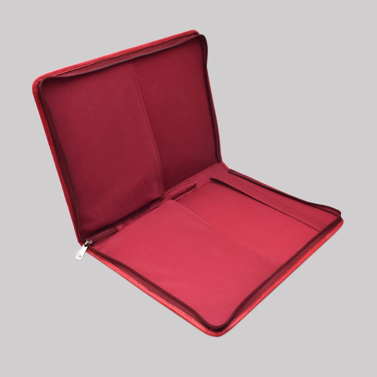 LEATHER ZIP FILE FOLDER