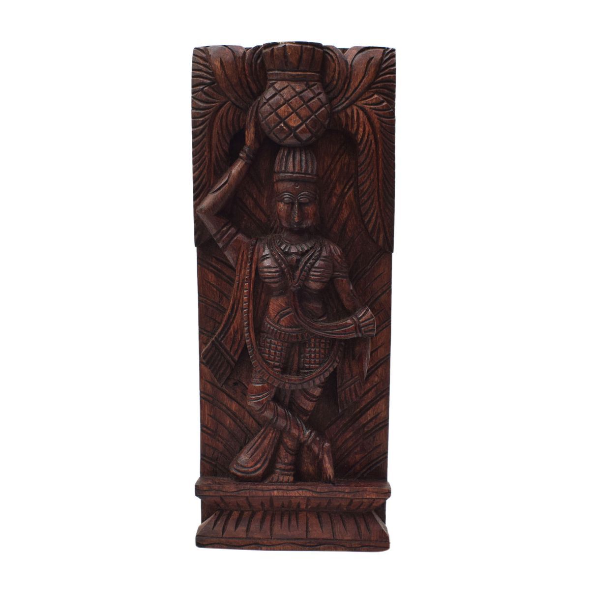 VAAGAI WOOD LAKSHMI WALL HANGING