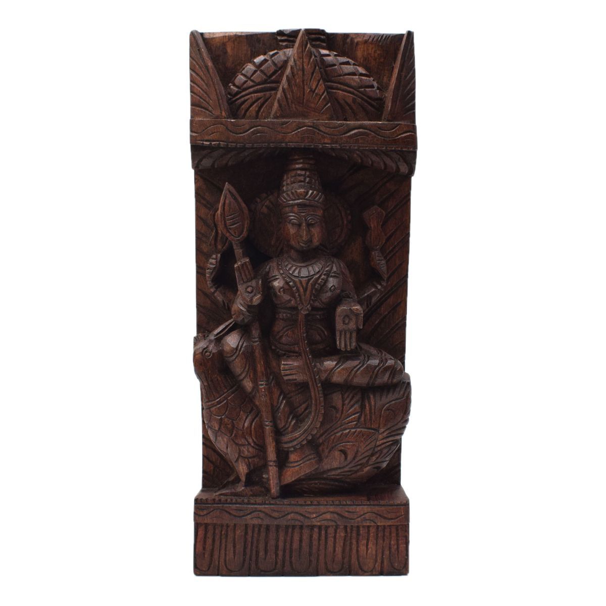 VAAGAI WOOD MURUGAN WALL HANGING