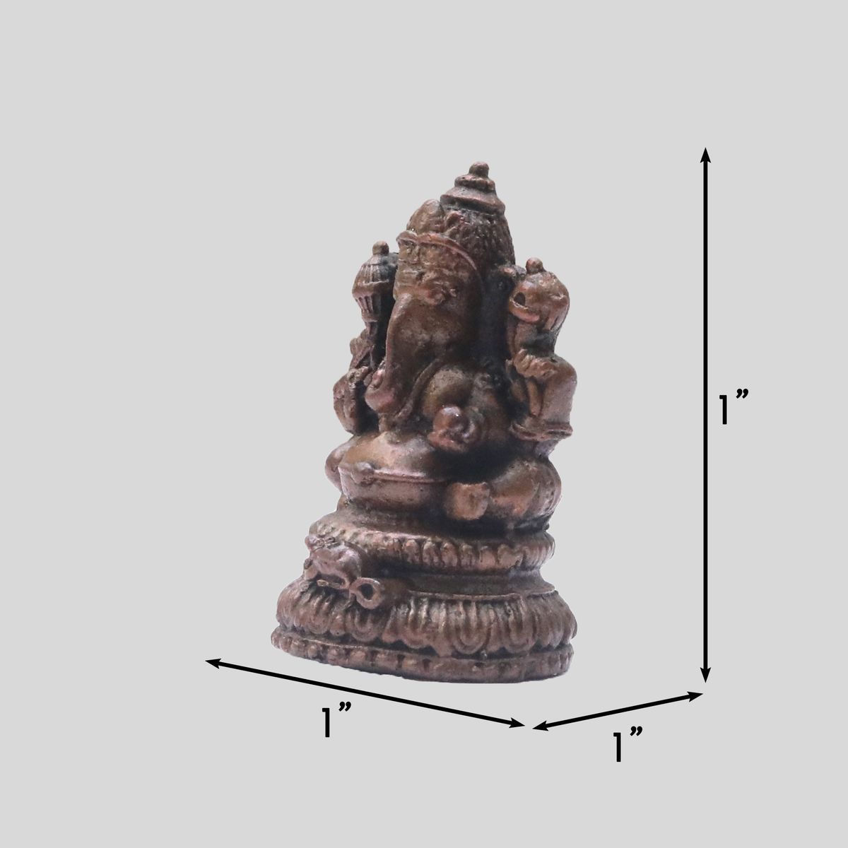 COPPER GANESHA IDOL