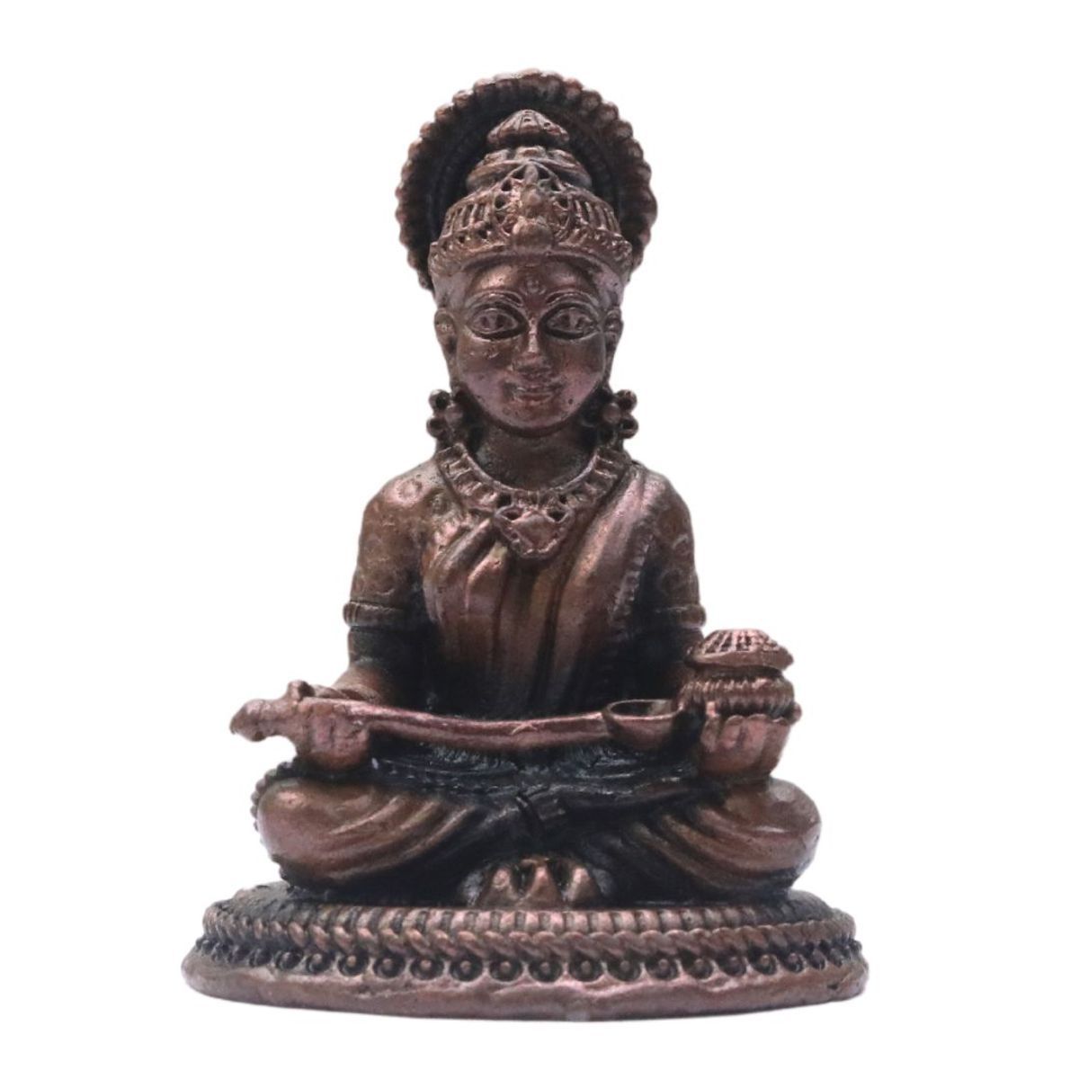 COPPER ANNAPOORNESHWARI IDOL