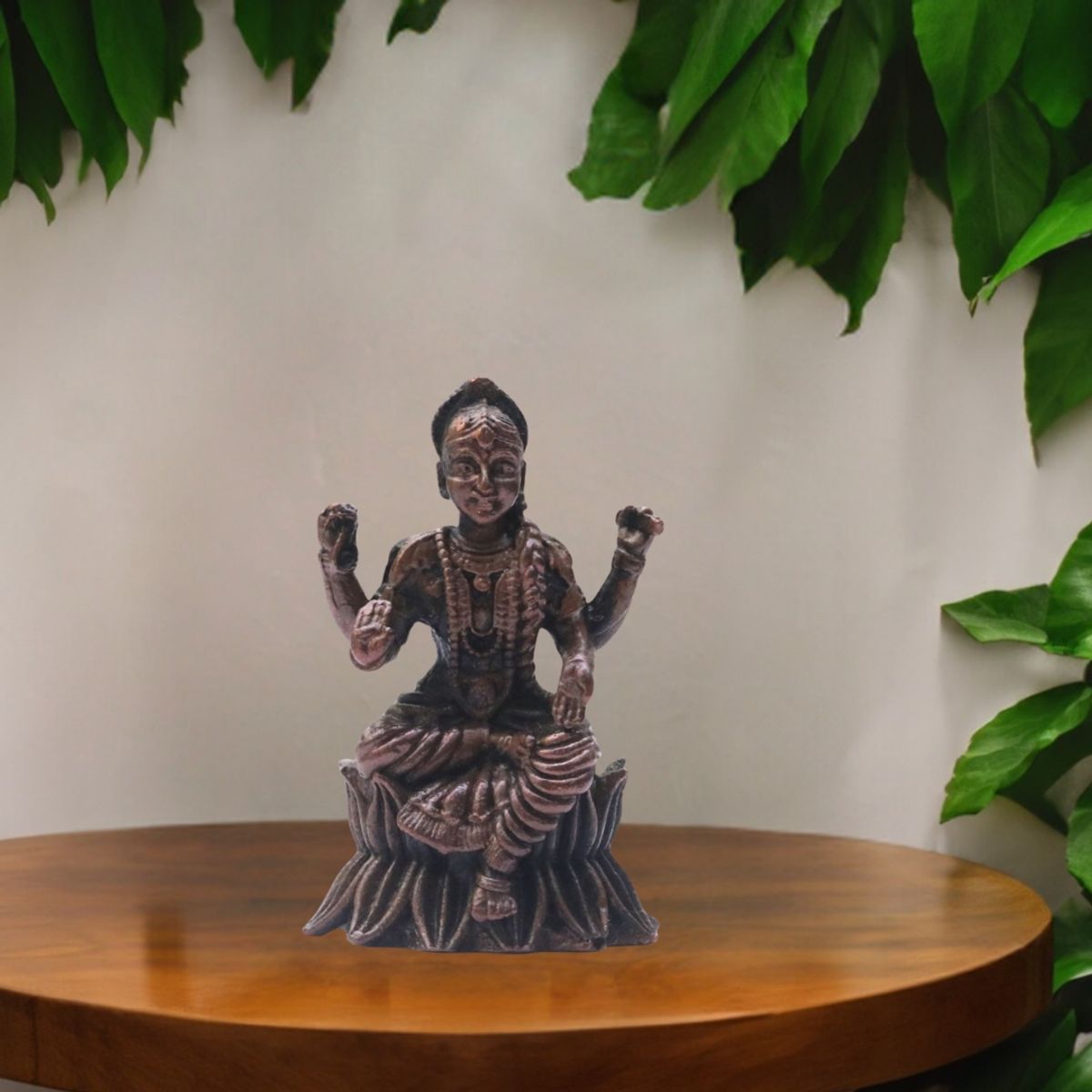 COPPER SHARADHA DEVI IDOL