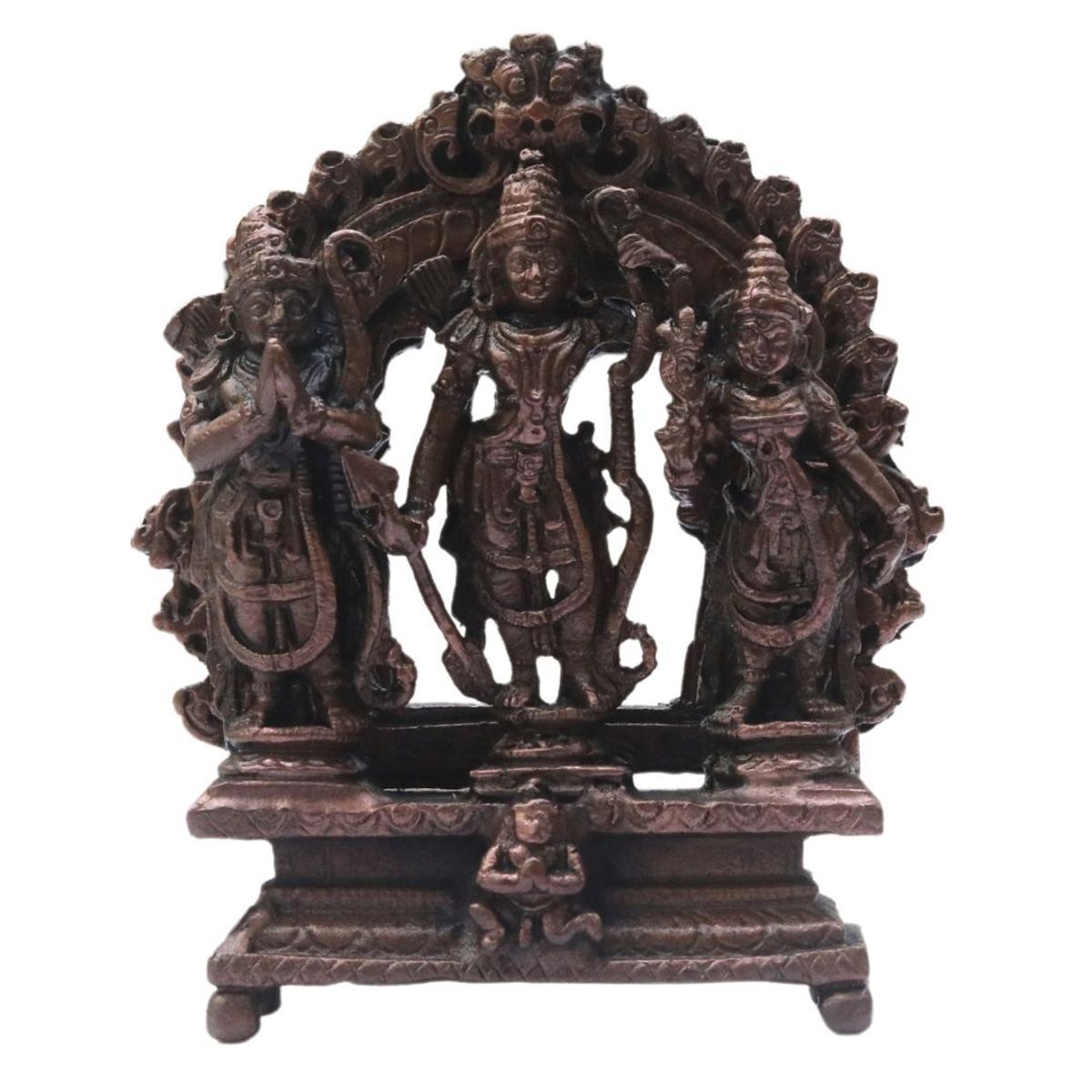 COPPER RAM DARBAR IDOL
