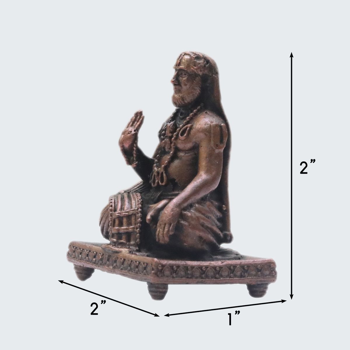 COPPER RAGHAVENDRA IDOL