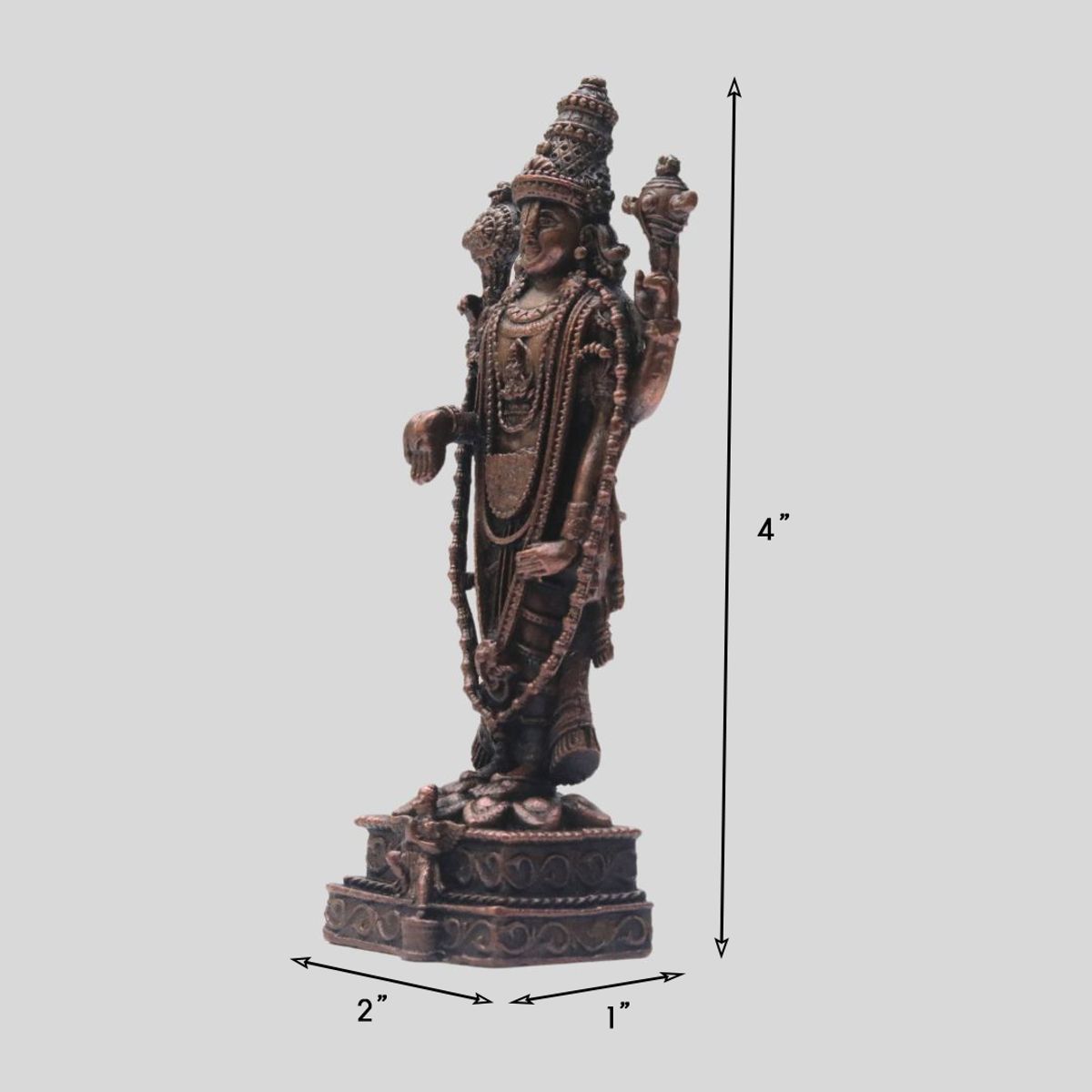 COPPER BALAJI IDOL