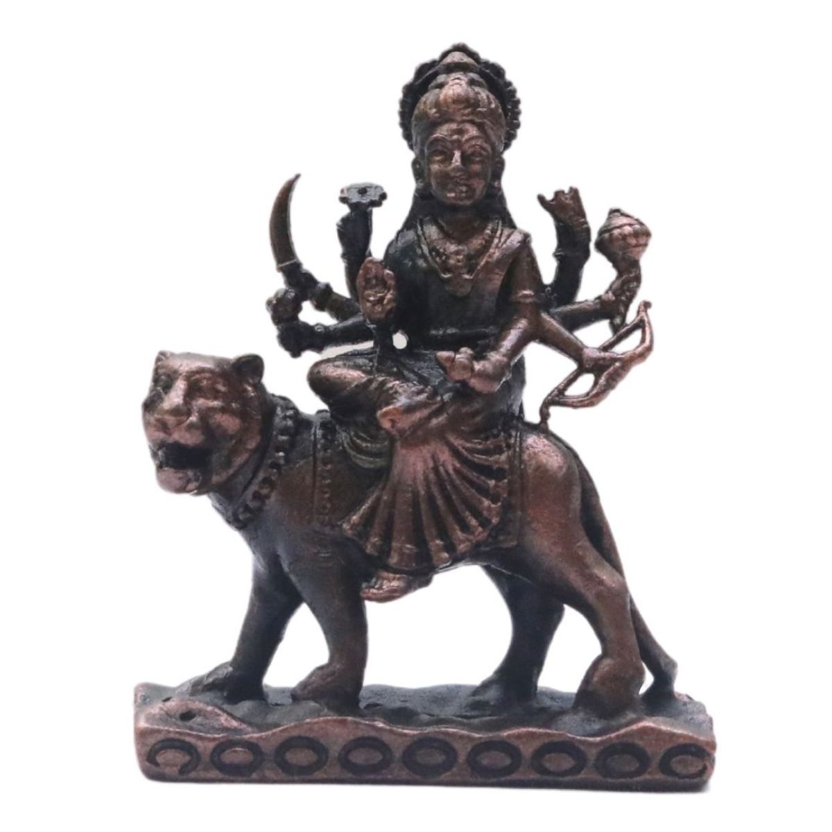 COPPER DURGA IDOL