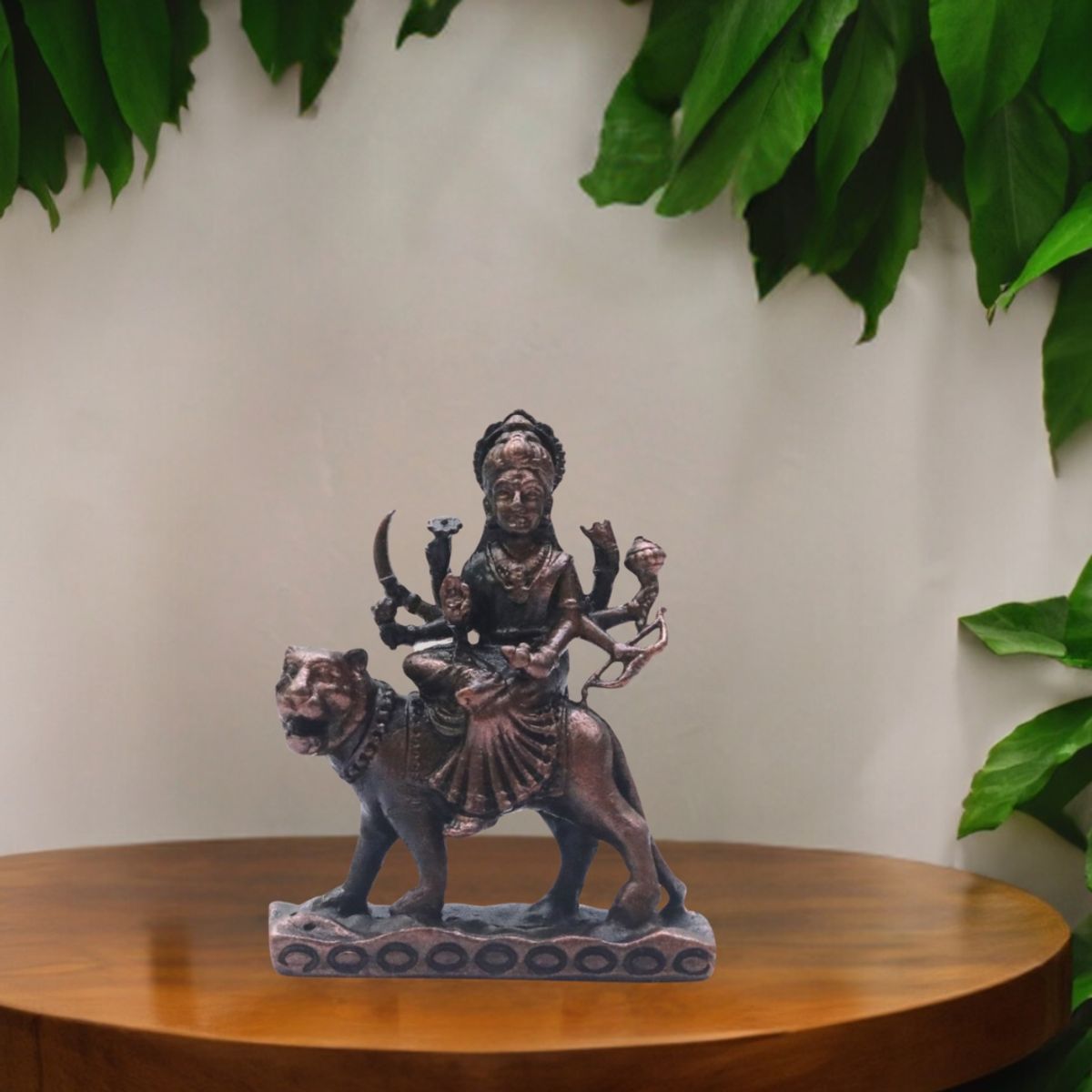 COPPER DURGA IDOL