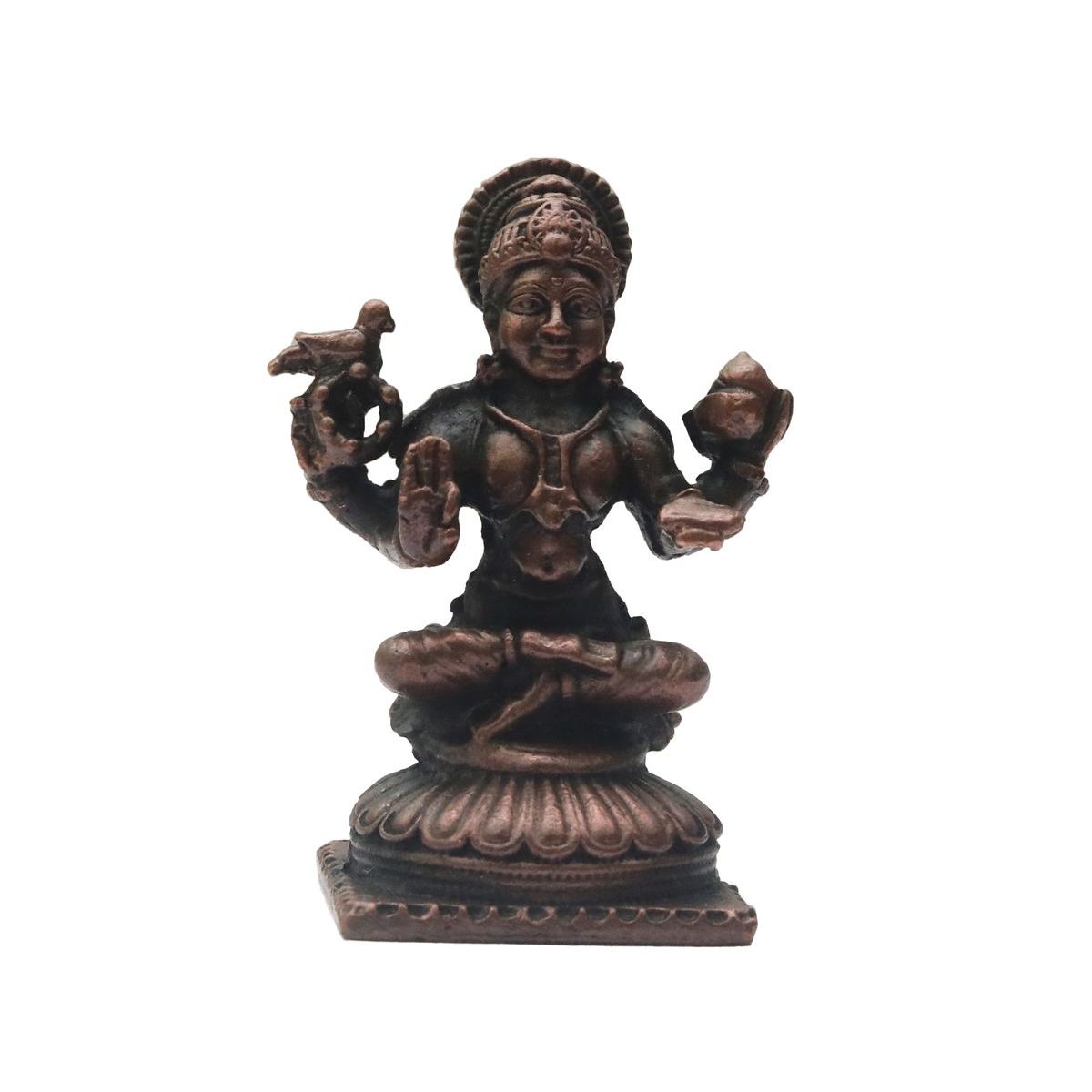 COPPER SHARADHA DEVI IDOL