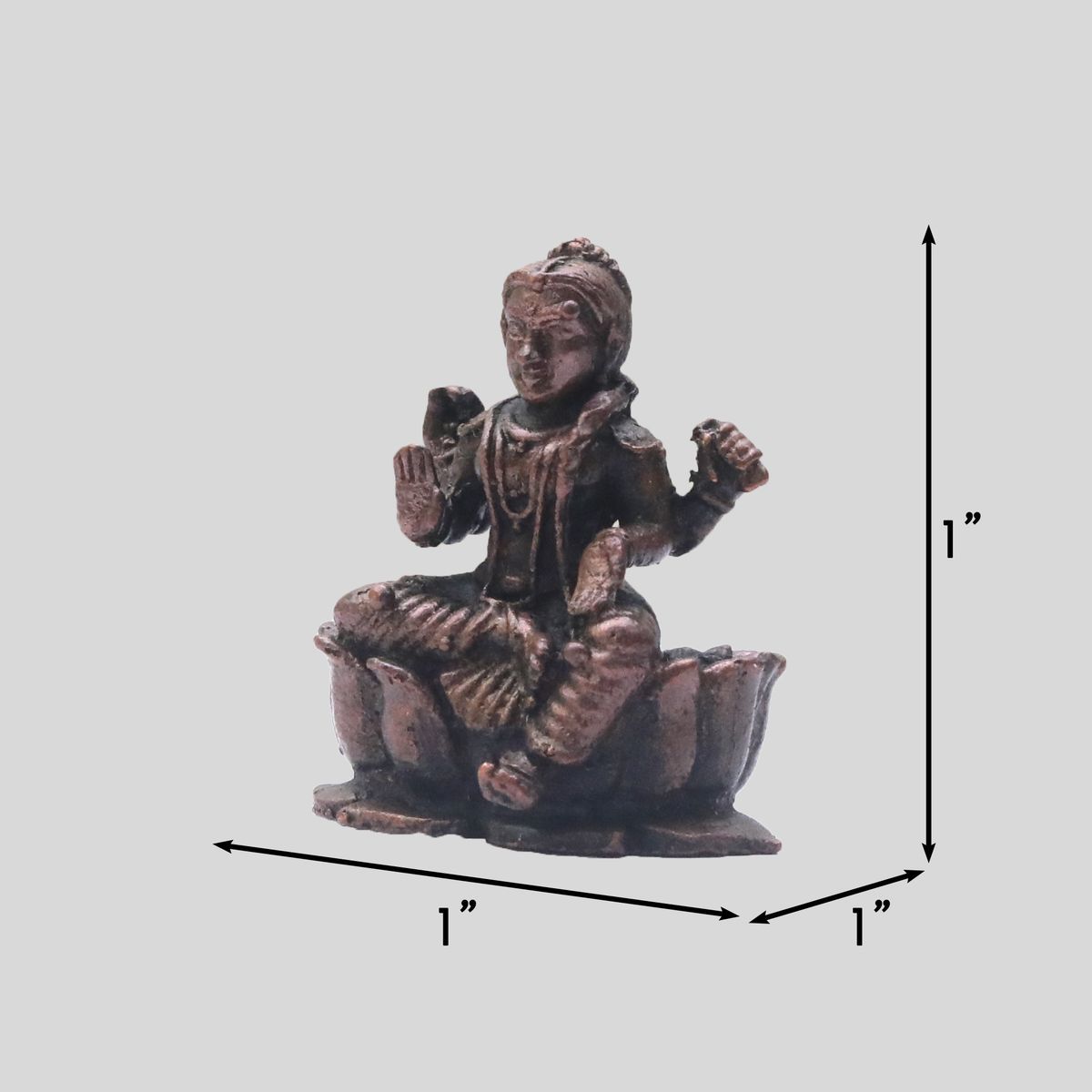 COPPER SHARADHA DEVI IDOL