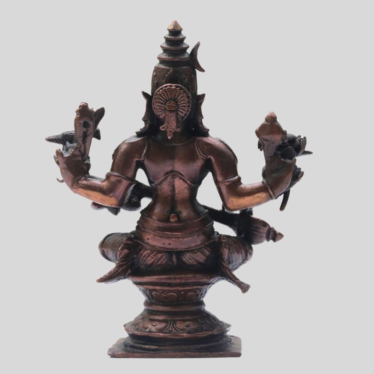 COPPER SARASWATHI IDOL