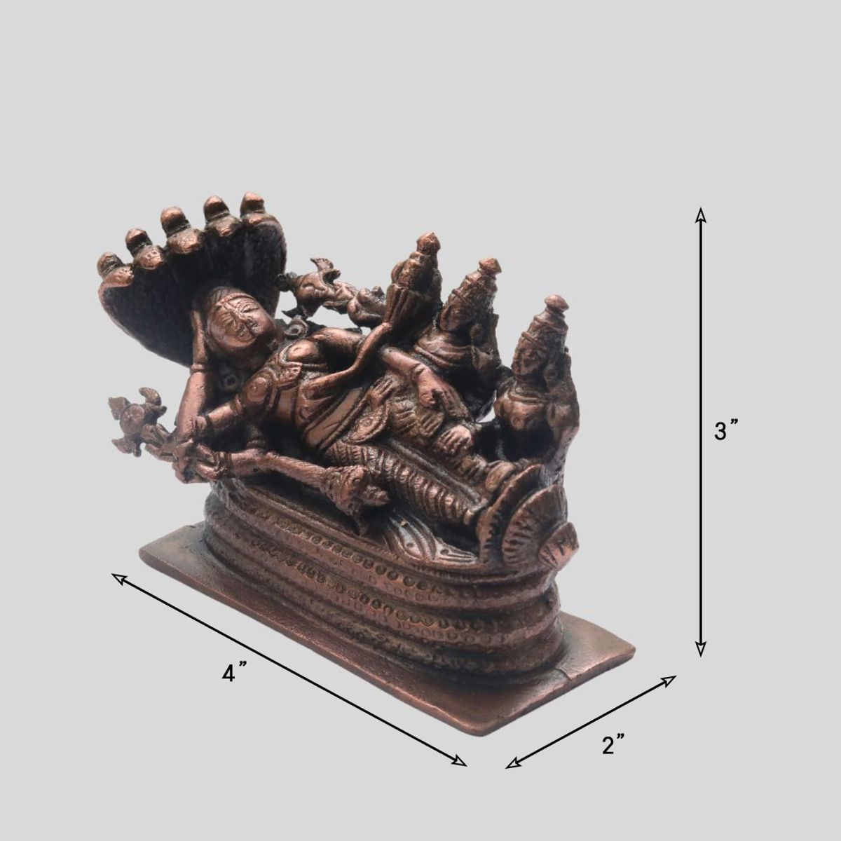 COPPER RANGANATHAR IDOL
