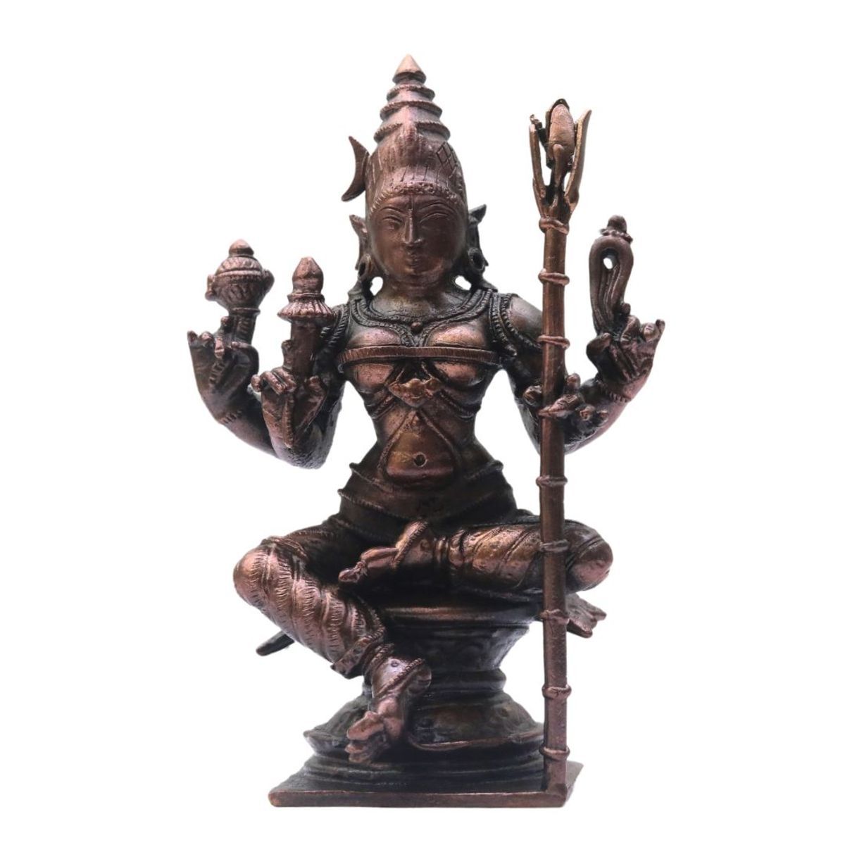 COPPER RAJA RAJESHWARI IDOL
