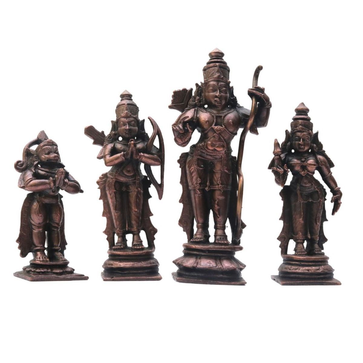 COPPER RAM DARBAR IDOL