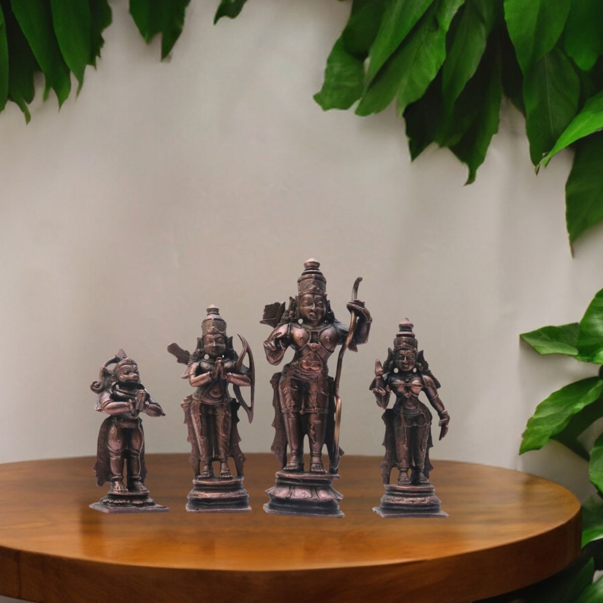 COPPER RAM DARBAR IDOL