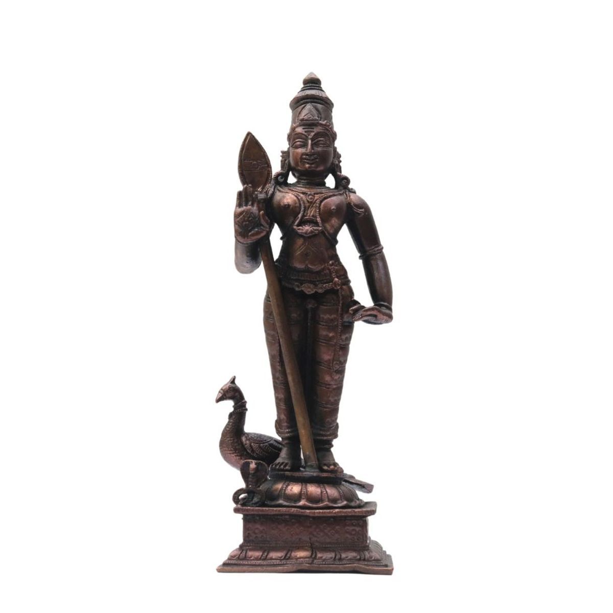 COPPER MURUGAN IDOL