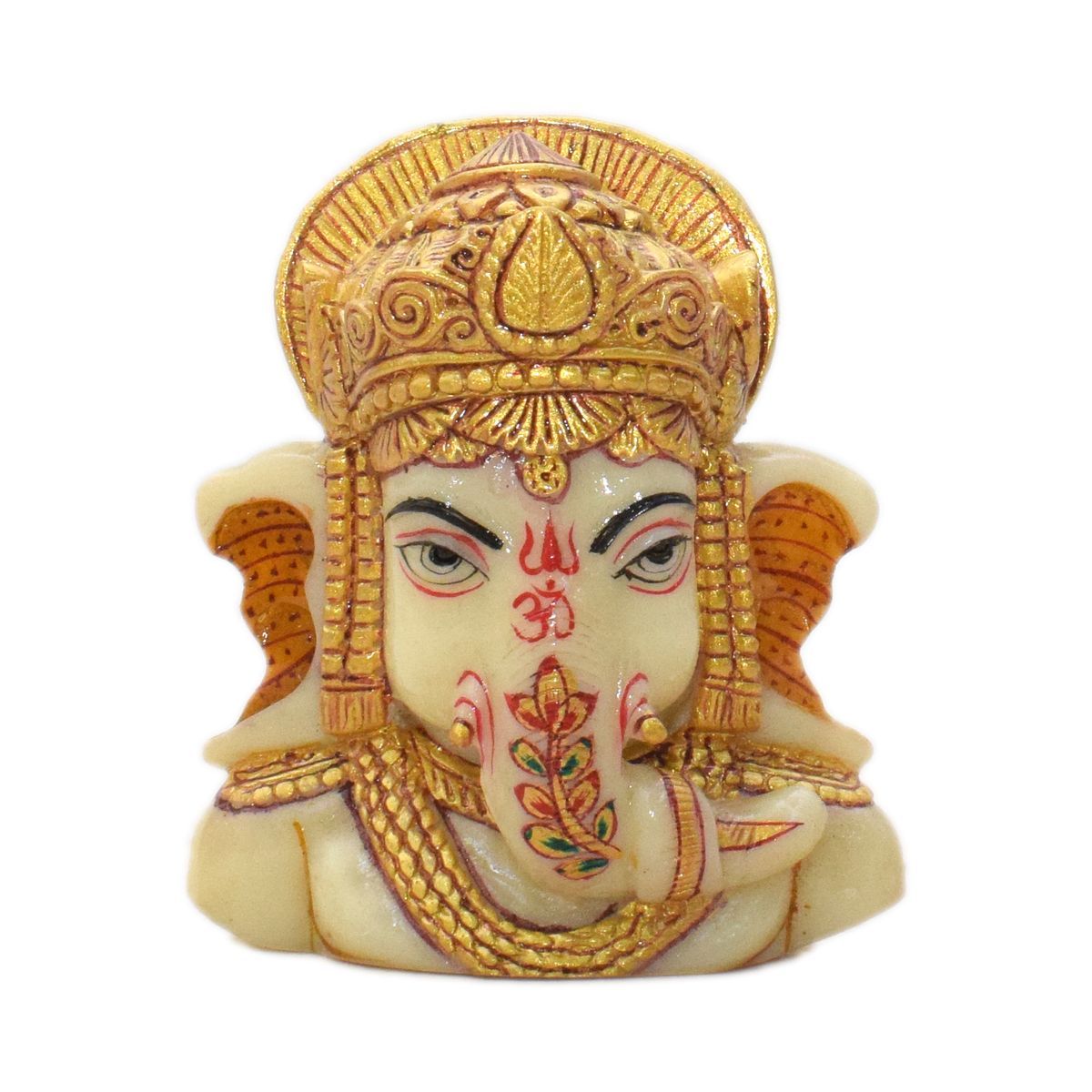 MARBLE GANESHA FACE
