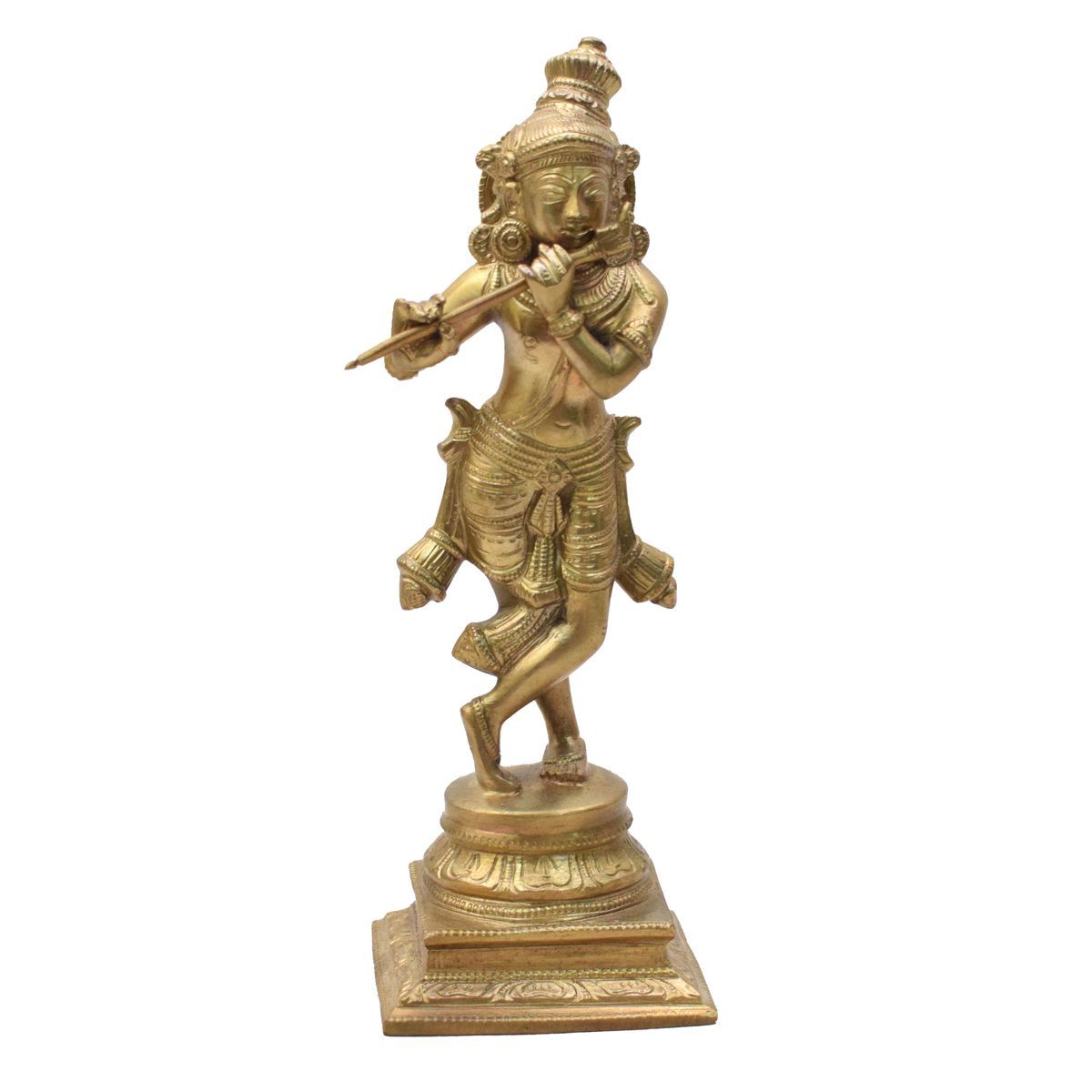 BRONZE KRISHNA IDOL