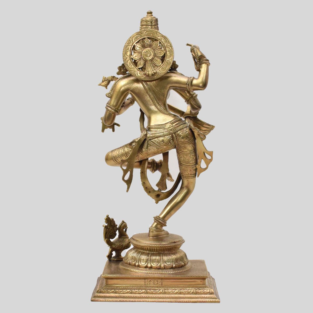 BRONZE DANCING SARASWATHI IDOL