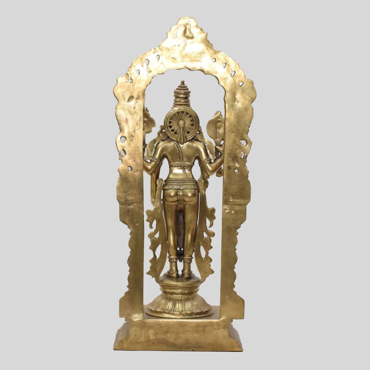 BRONZE BALAJI IROL WITH PRABHAVALI