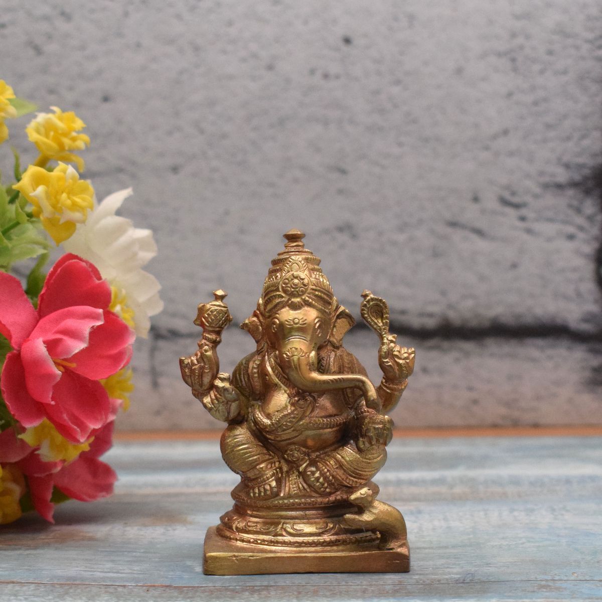 BRONZE GANESHA IDOL