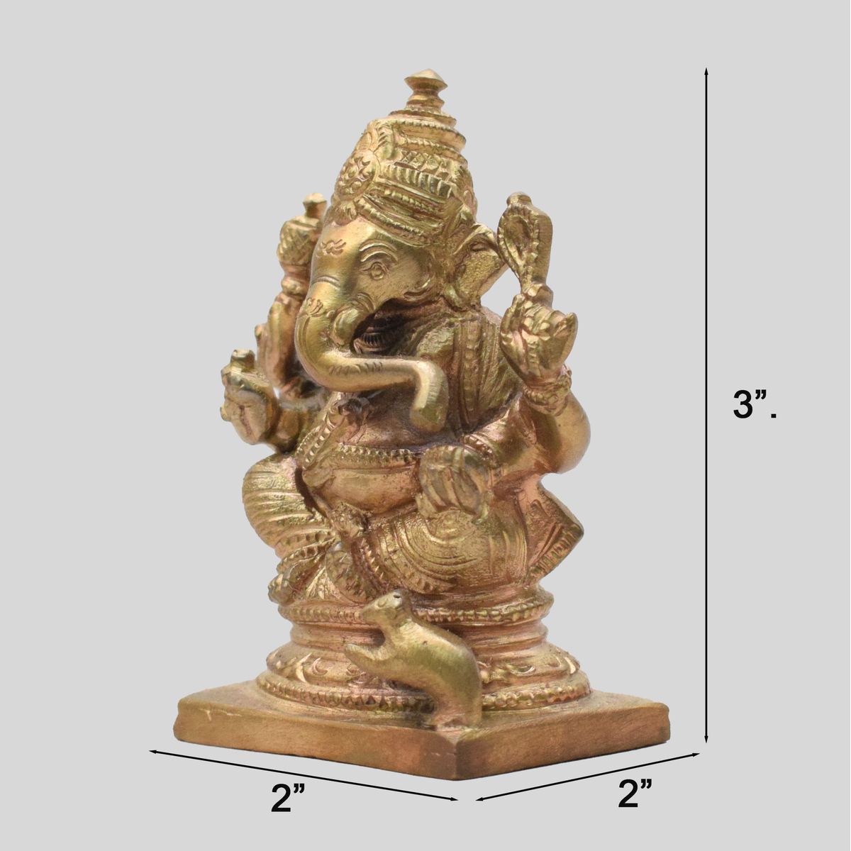 BRONZE GANESHA IDOL