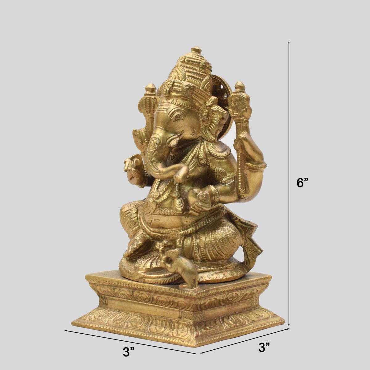 BRONZE GANESHA IDOL
