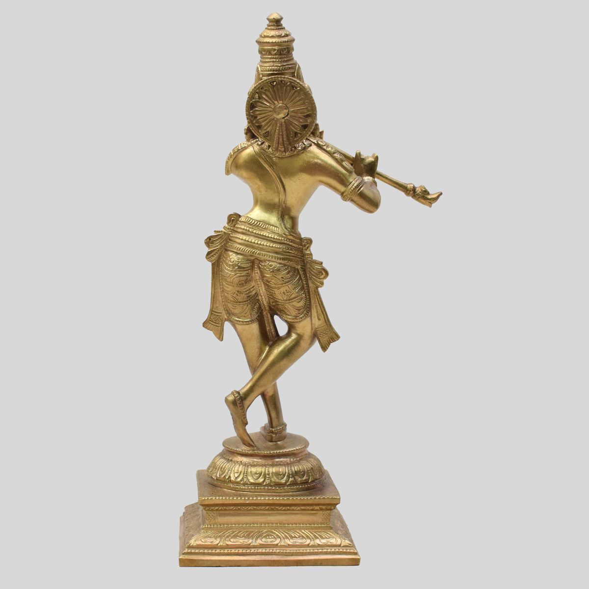 BRONZE KRISHNA IDOL