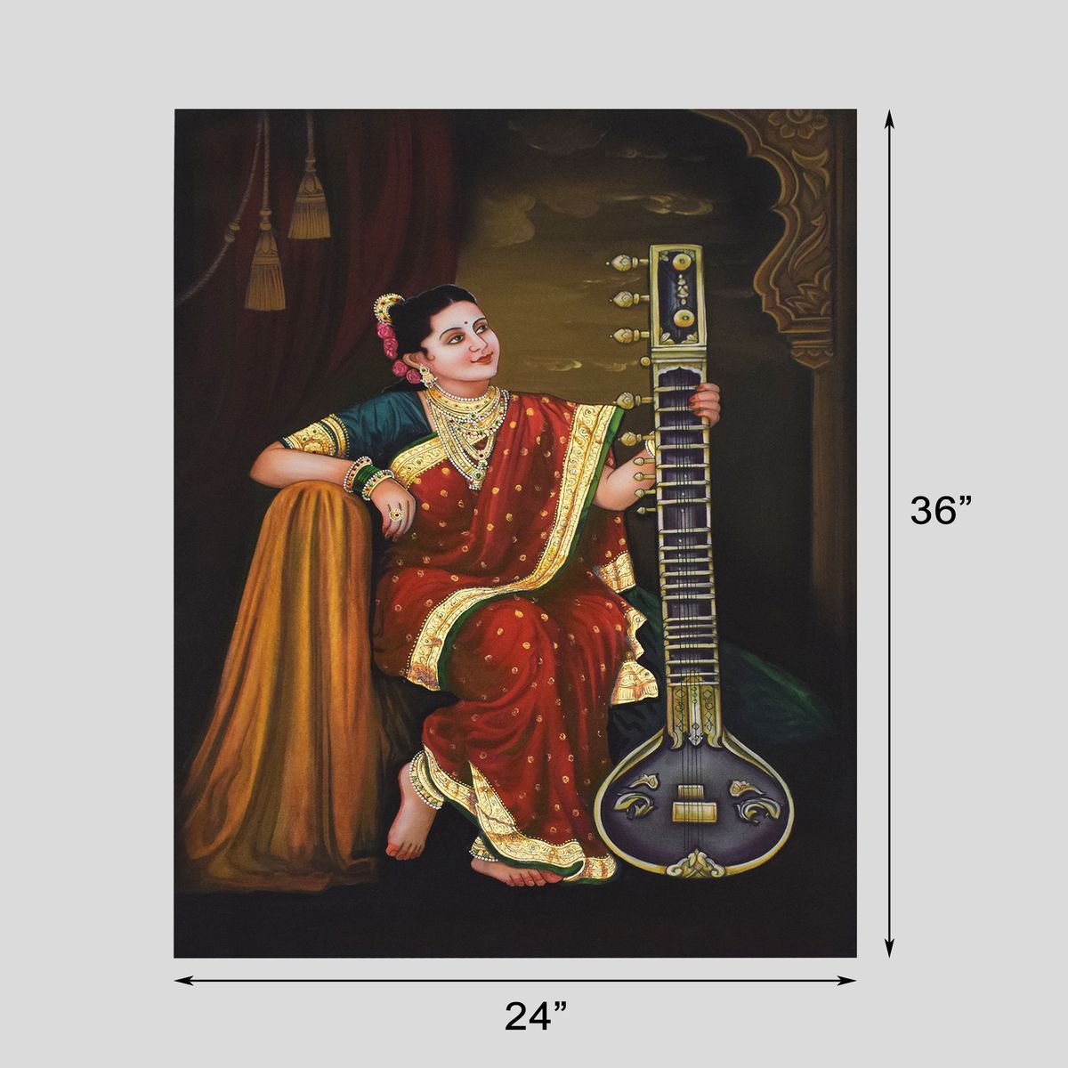 CANVAS PAINTING DAMAYANTI