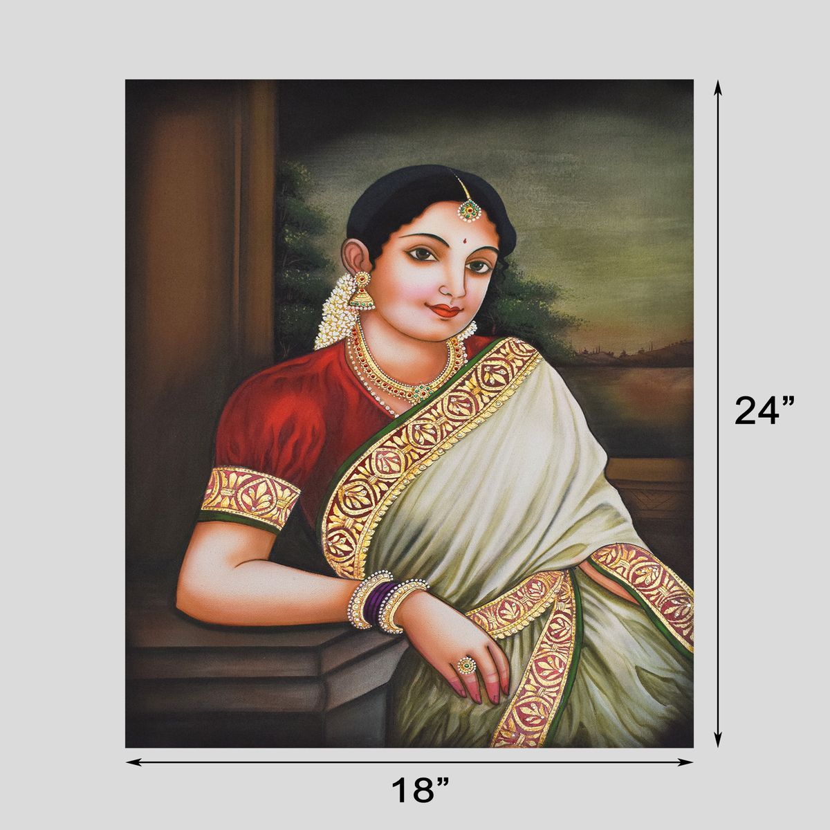 CANVAS PAINTING DAMAYANTI