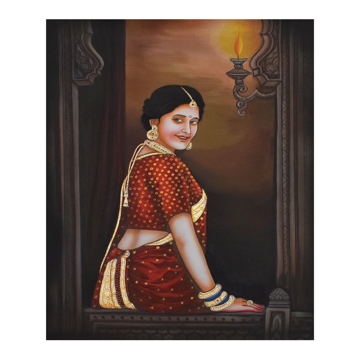 CANVAS PAINTING DAMAYANTI