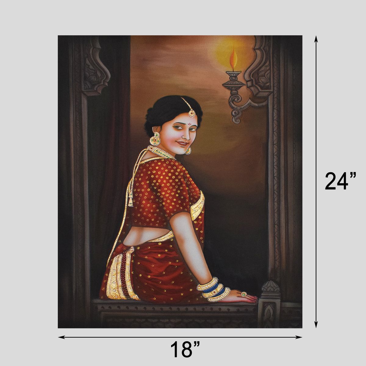 CANVAS PAINTING DAMAYANTI