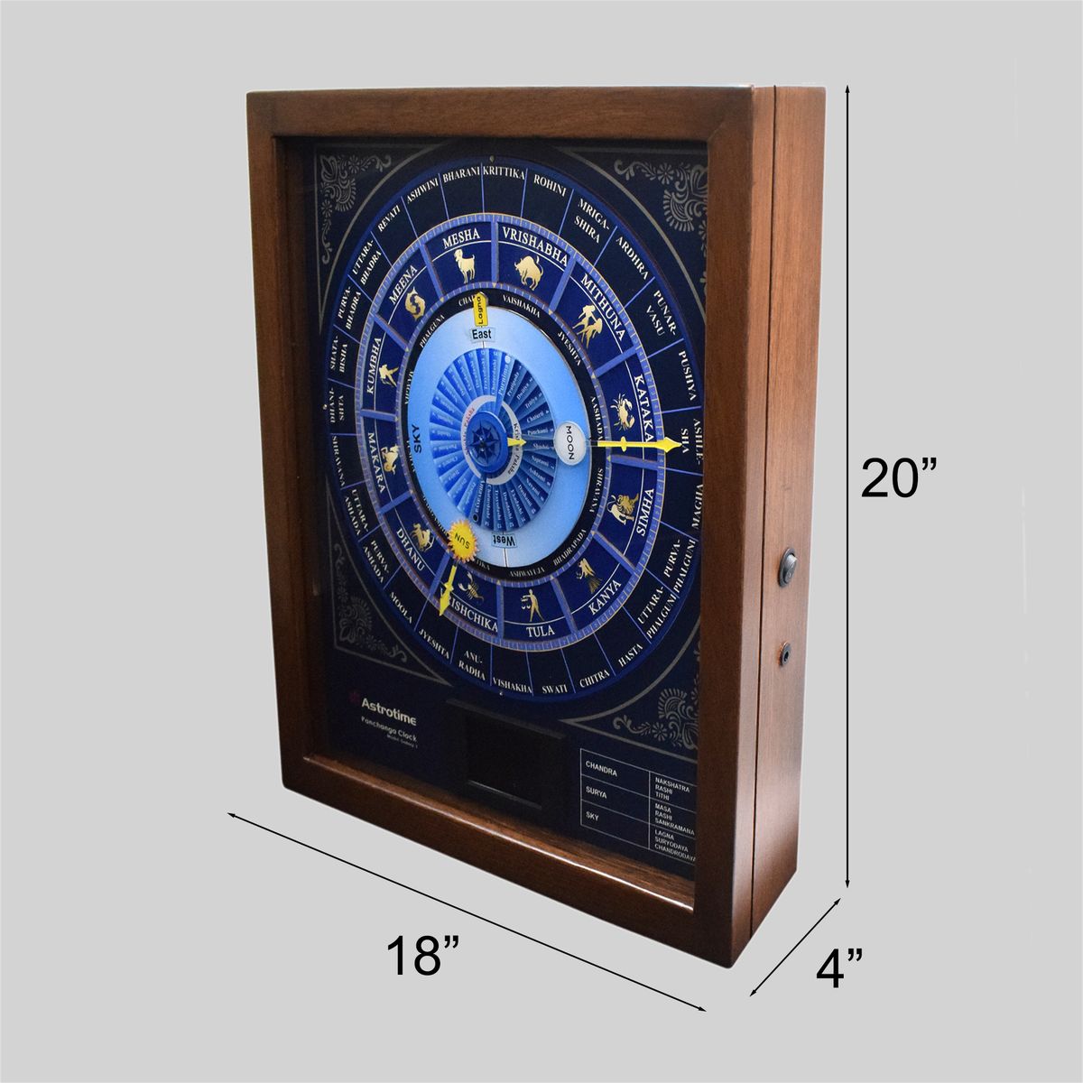 DIGITAL ASTROLOGY PANCHANGA CLOCK IN ENGLISH