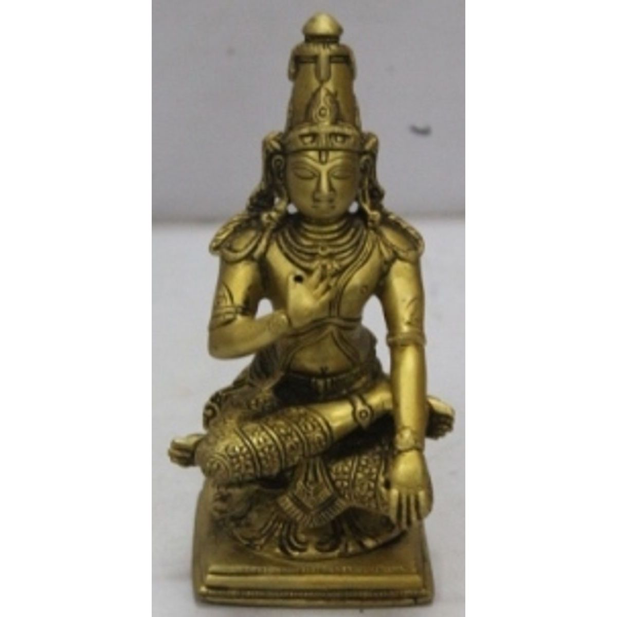 BRASS VISHNU IDOL