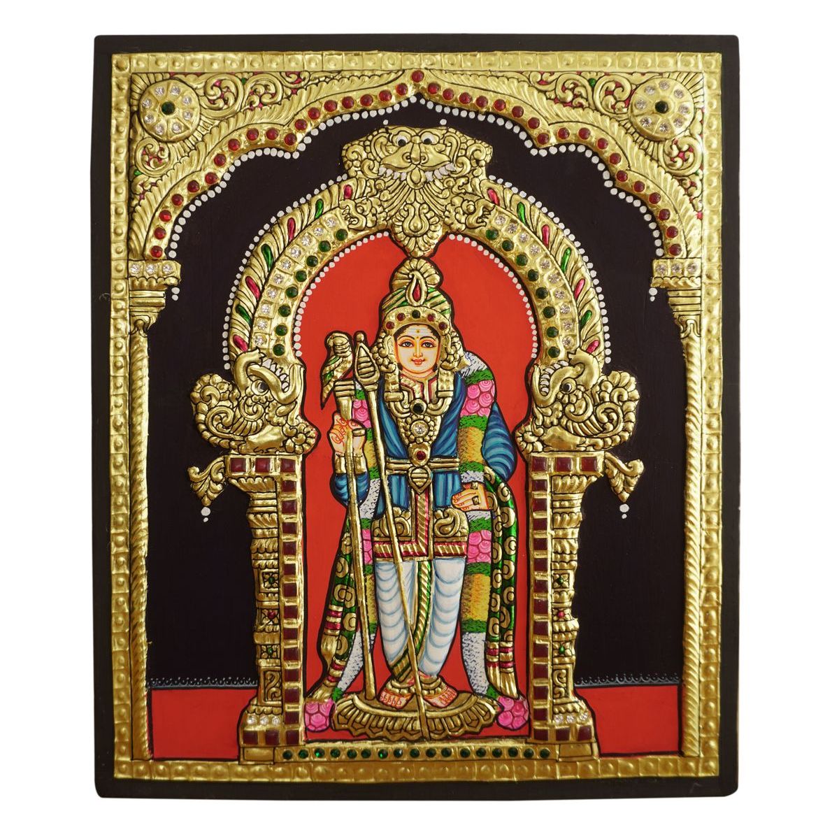 TANJORE PAINTING MURUGAN