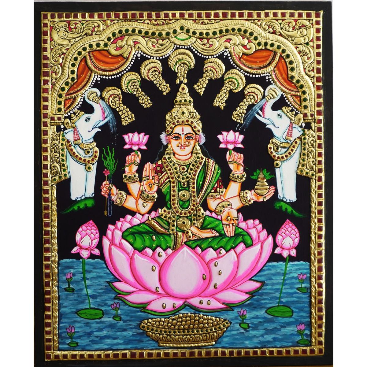 TANJORE PAINTING AISWARYA LAKSHMI
