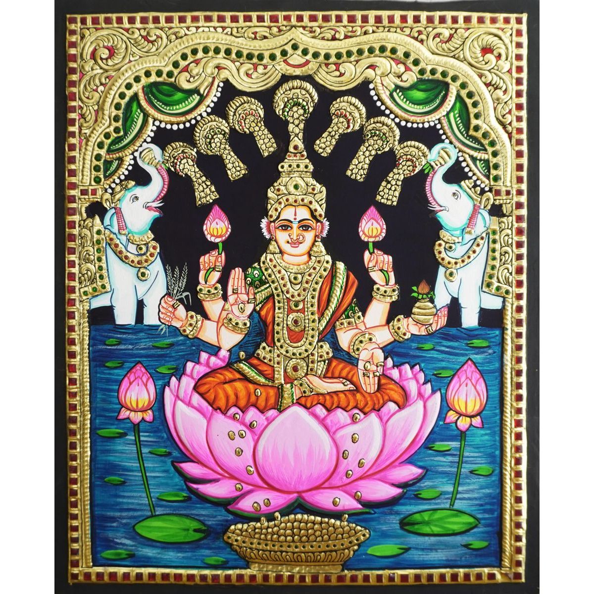 TANJORE PAINTING AISWARYA LAKSHMI