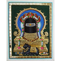 TANJORE PAINTING SHIVA LINGAM