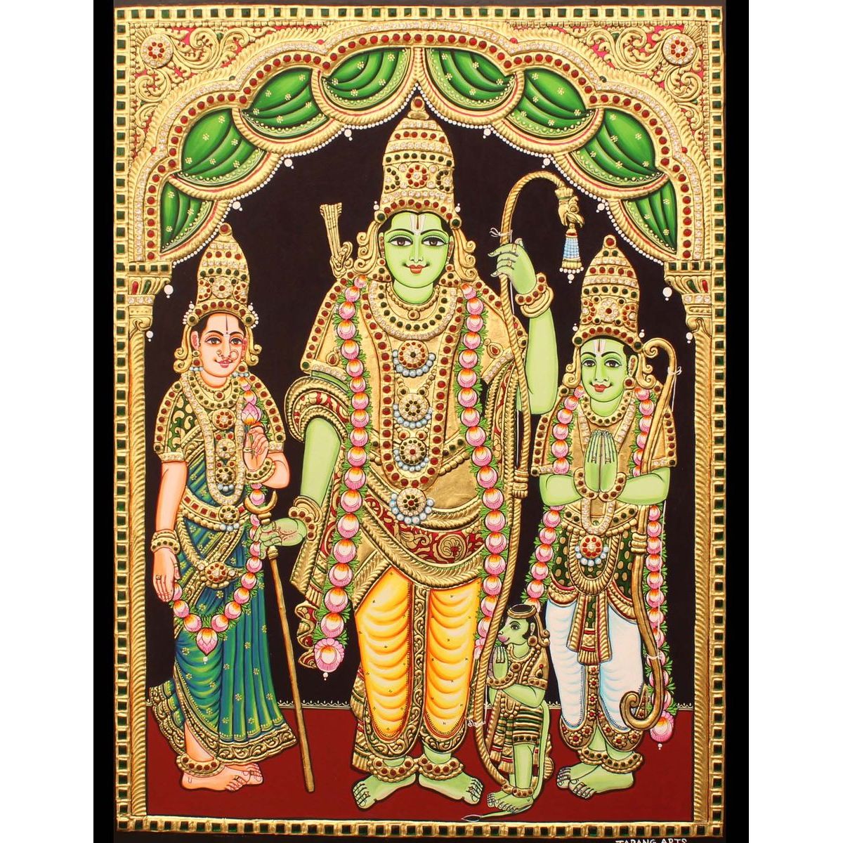 TANJORE PANITING KODANDARAMA