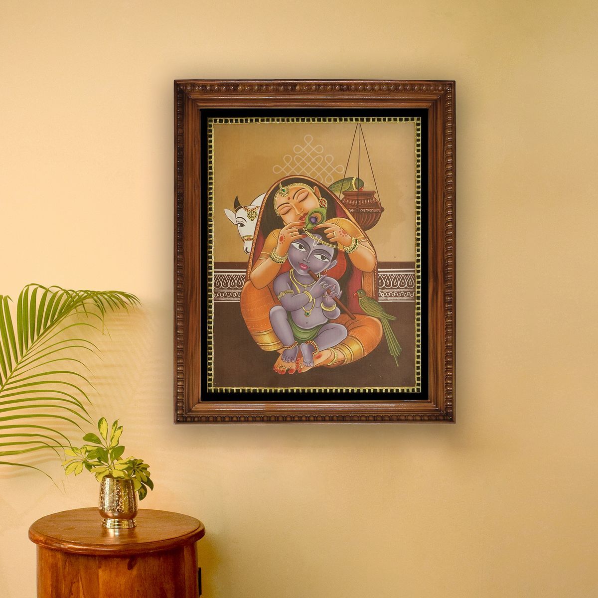 TANJORE PAINTING YASODHA KRISHNA